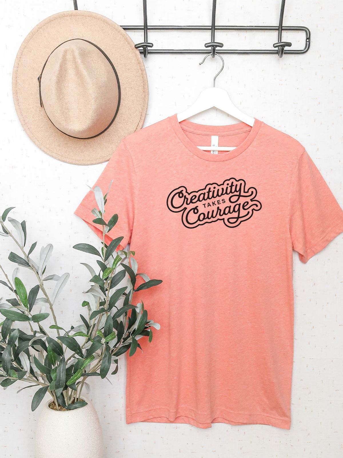Inspirational Graphic Crewneck Tee