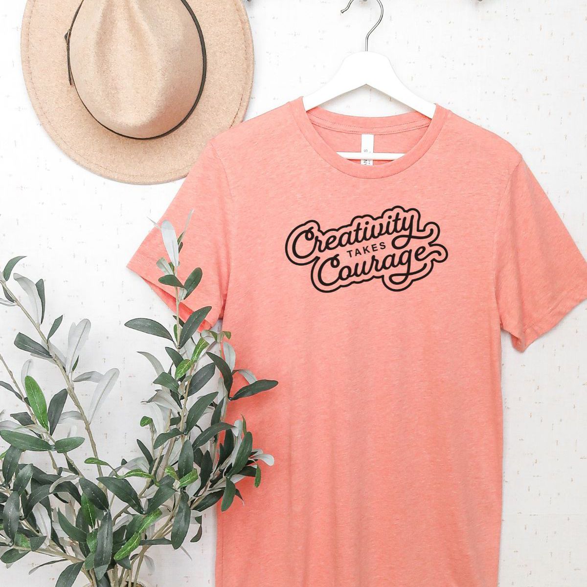 Inspirational Graphic Crewneck Tee