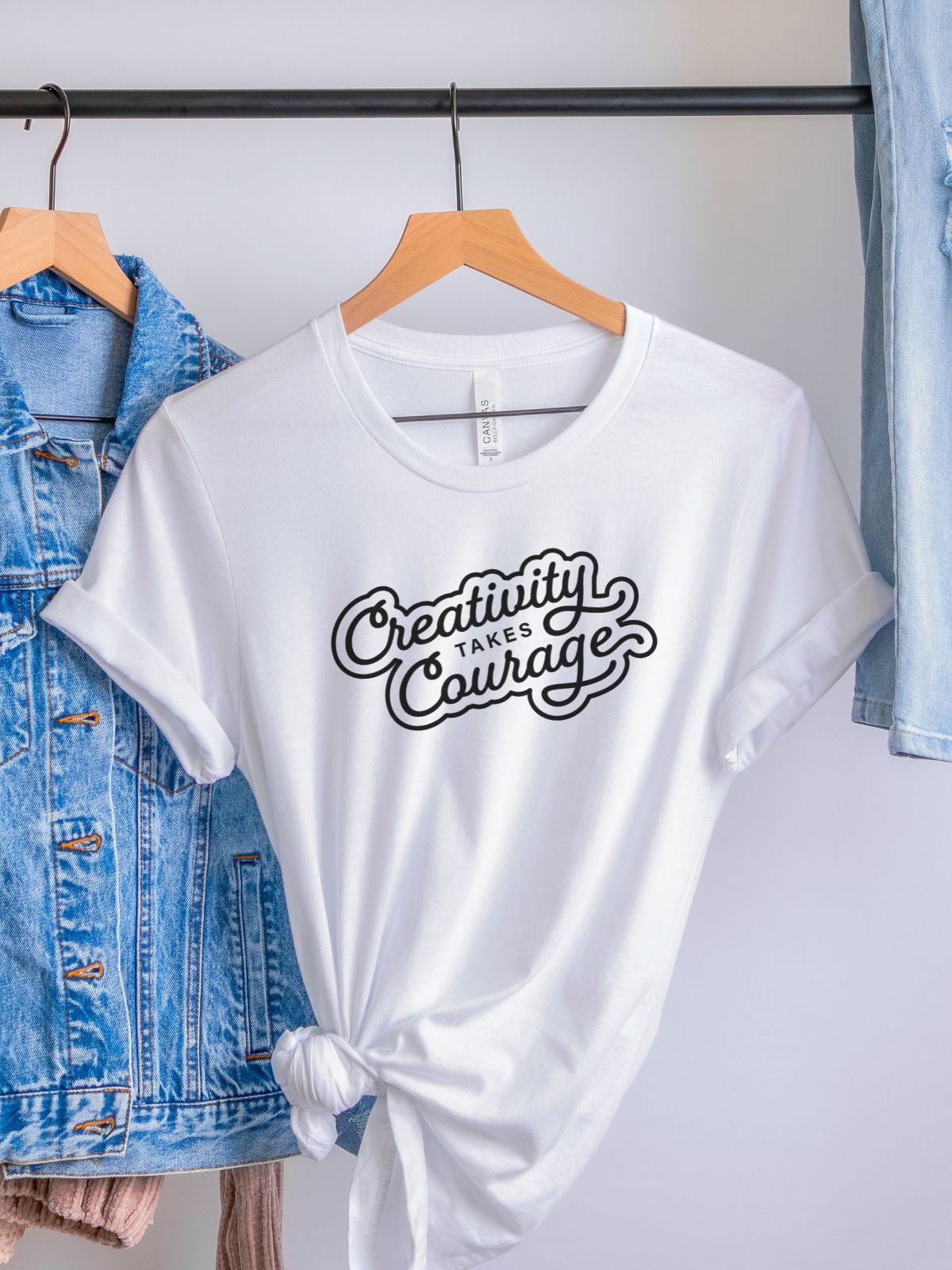 Inspirational Graphic Crewneck Tee