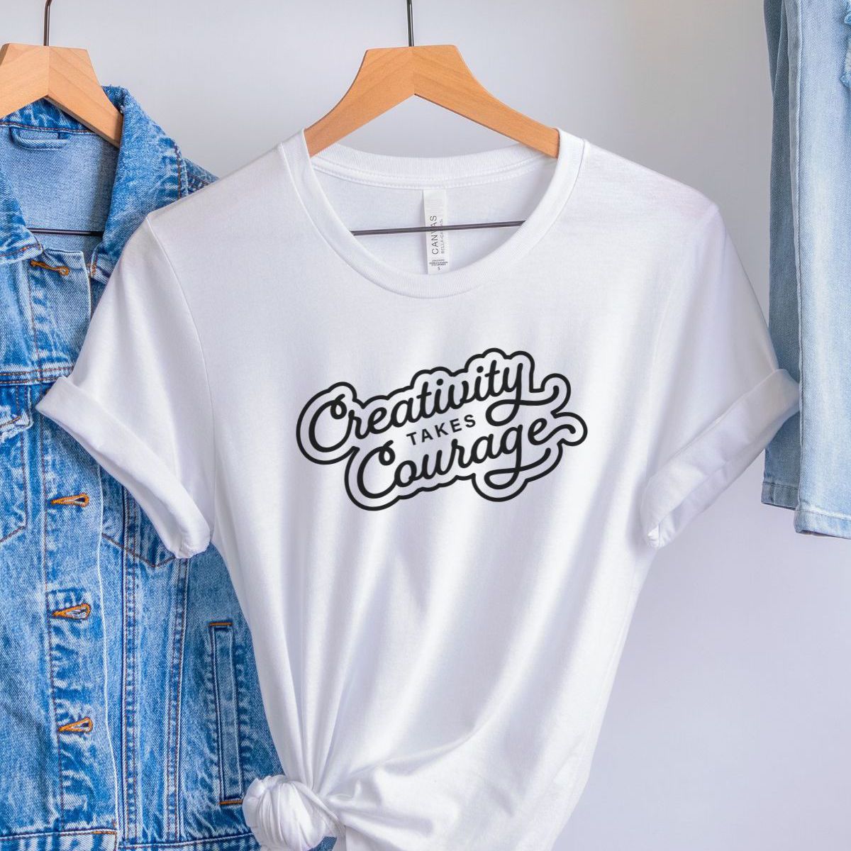 Inspirational Graphic Crewneck Tee
