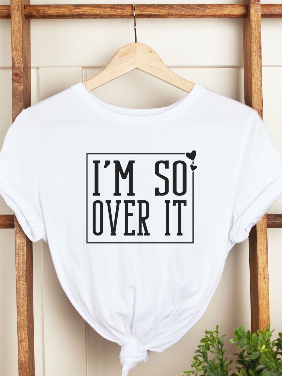 Im So Over It Womens T-Shirt Relaxed Fit Everyday