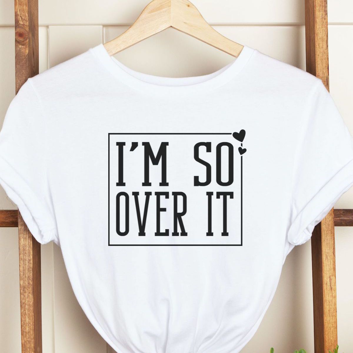 Im So Over It Womens T-Shirt Relaxed Fit Everyday