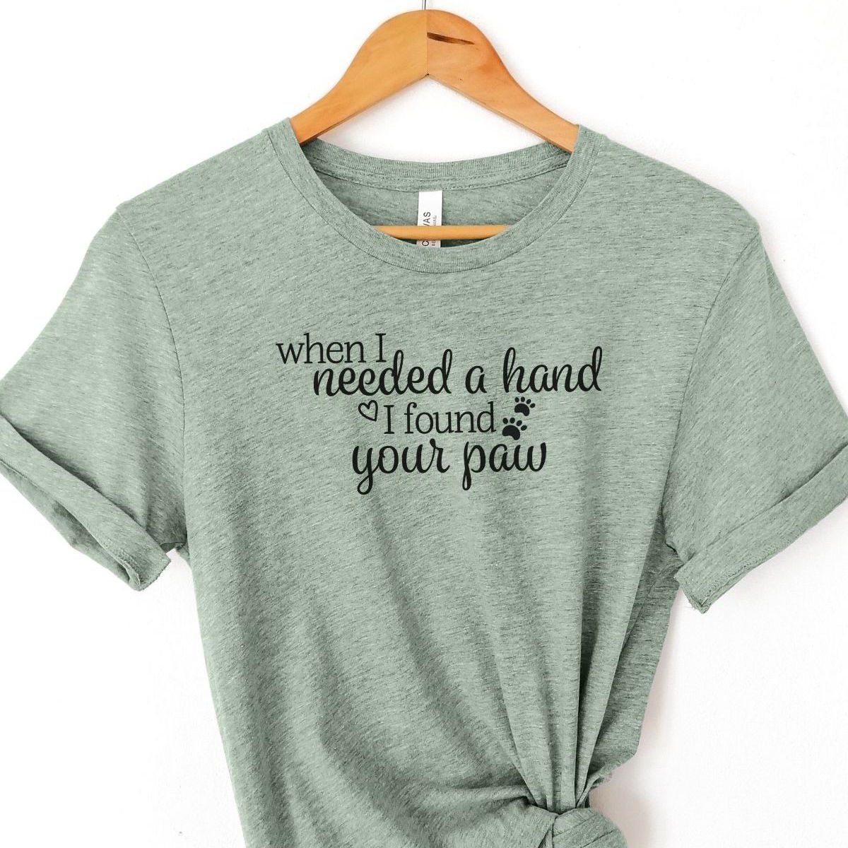 Needed a Hand Womens T-Shirt Casual