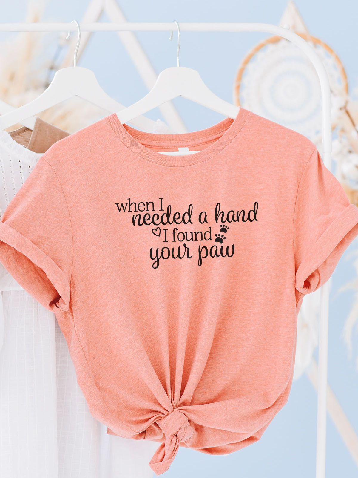 Needed a Hand Womens T-Shirt Casual