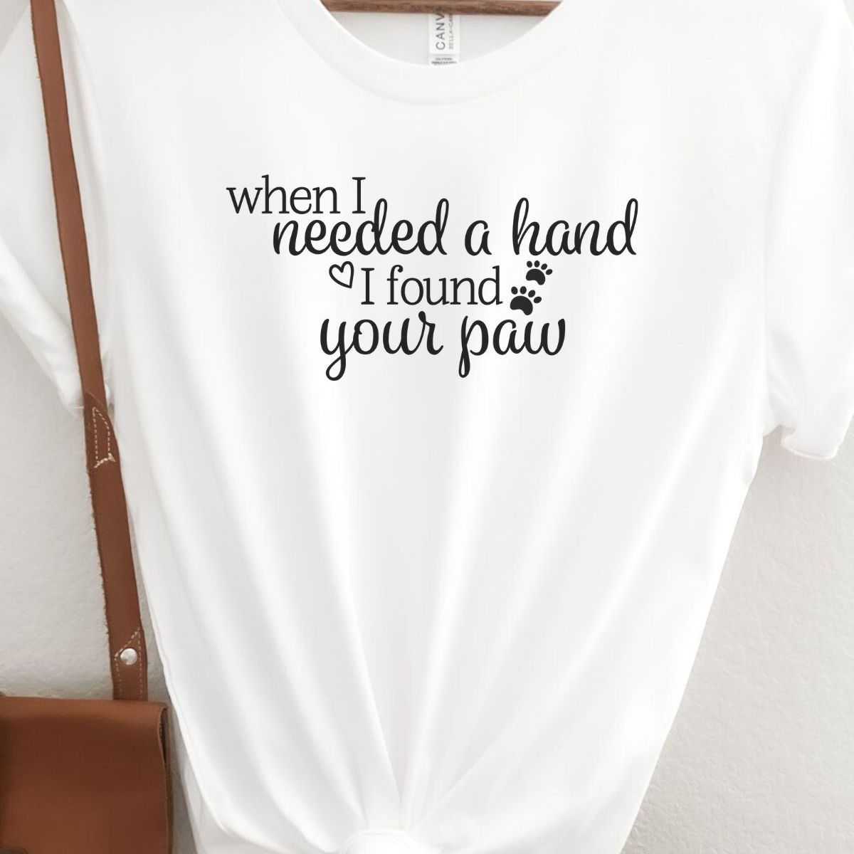 Needed a Hand Womens T-Shirt Casual