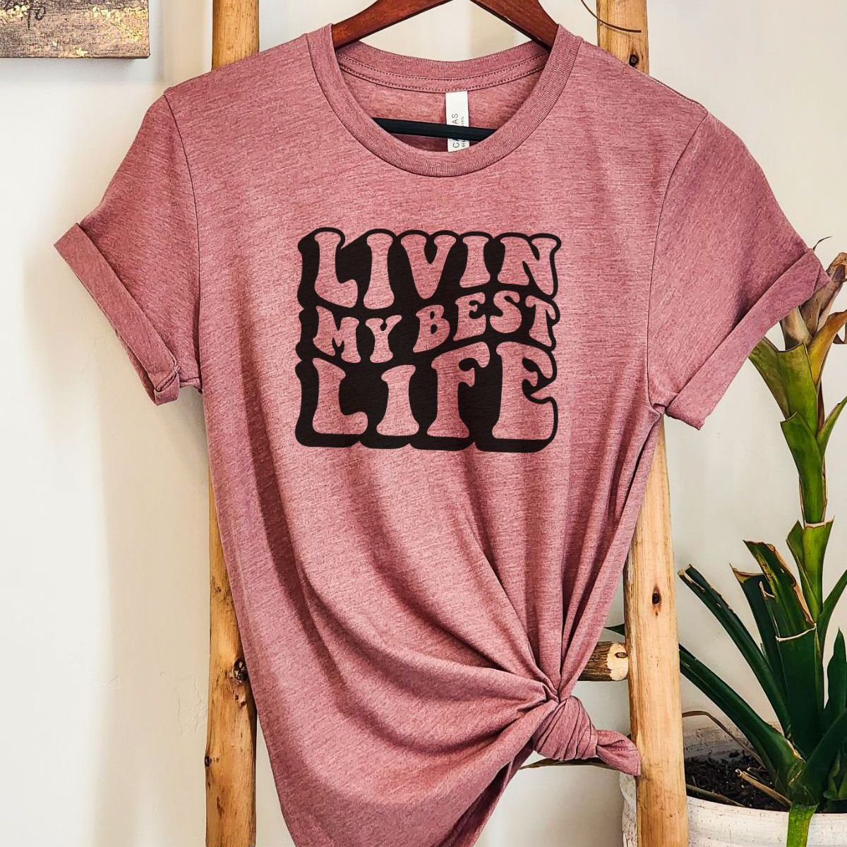 Livin My Best Life Women's T-Shirt Summer