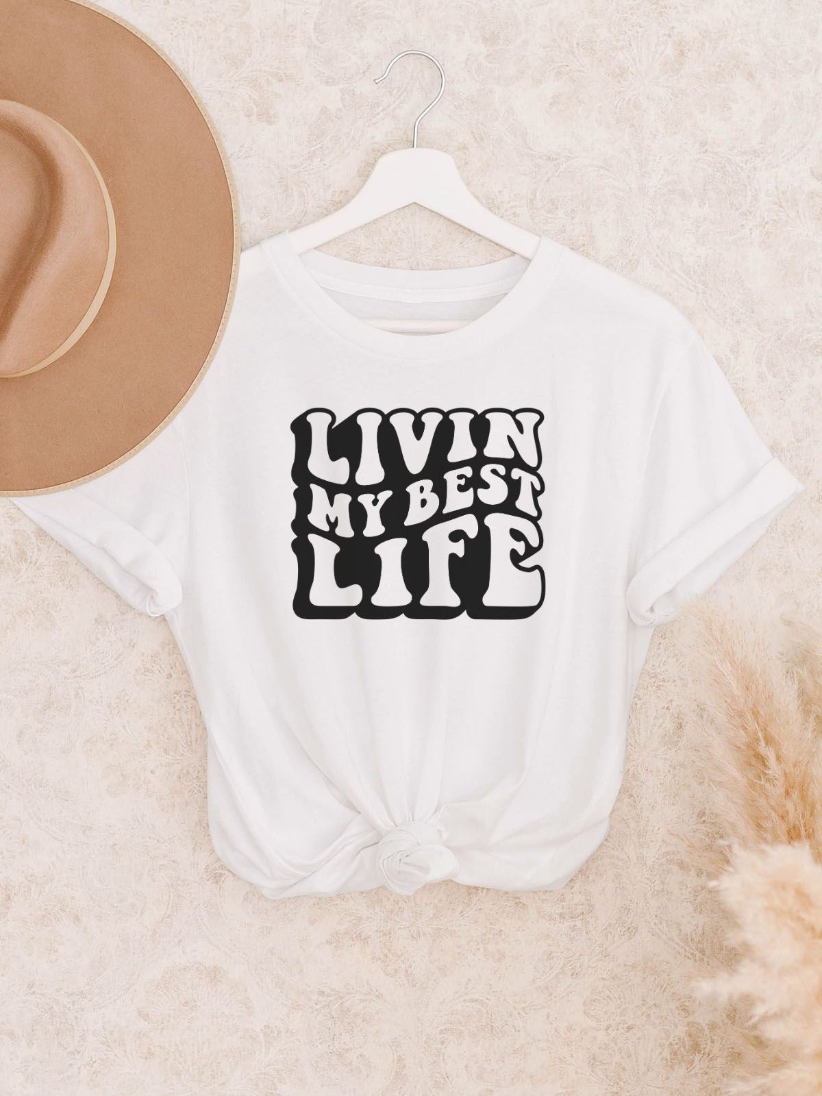 Livin My Best Life Women's T-Shirt Summer