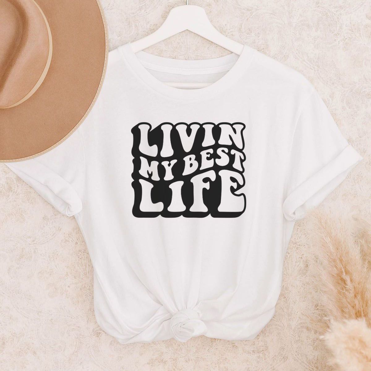 Livin My Best Life Women's T-Shirt Summer