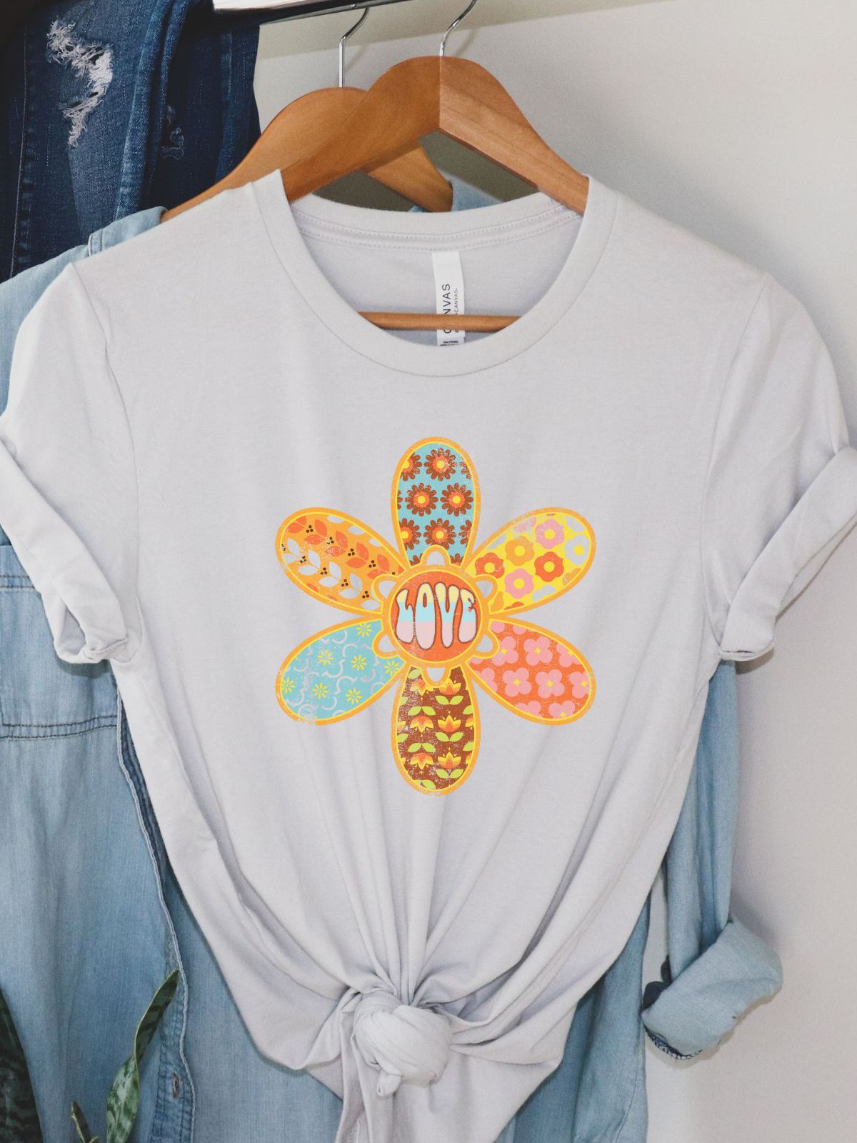 Flower Design Women's T-Shirt