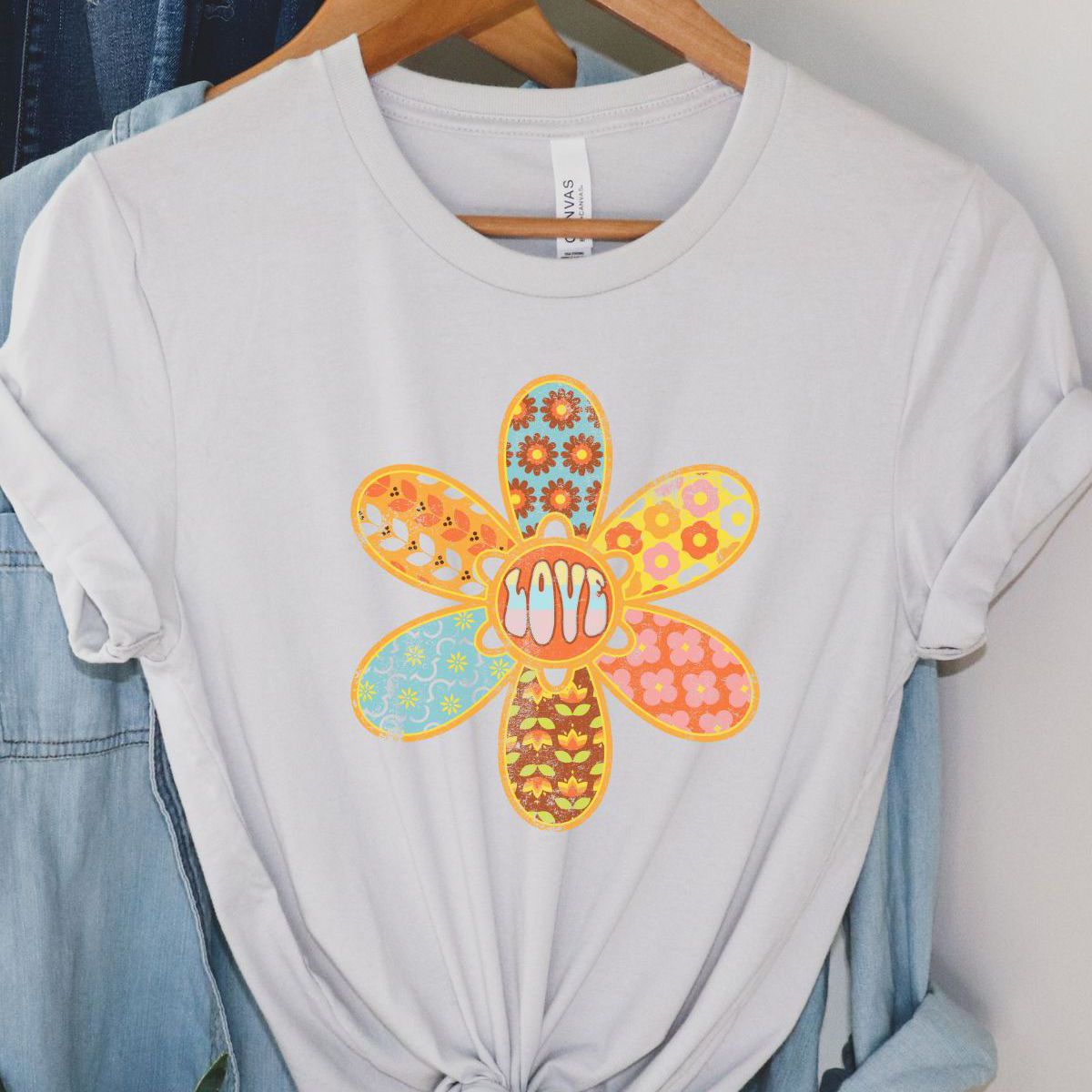 Flower Design Women's T-Shirt