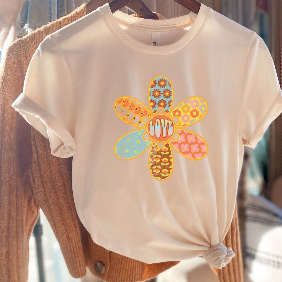 Flower Design Women's T-Shirt