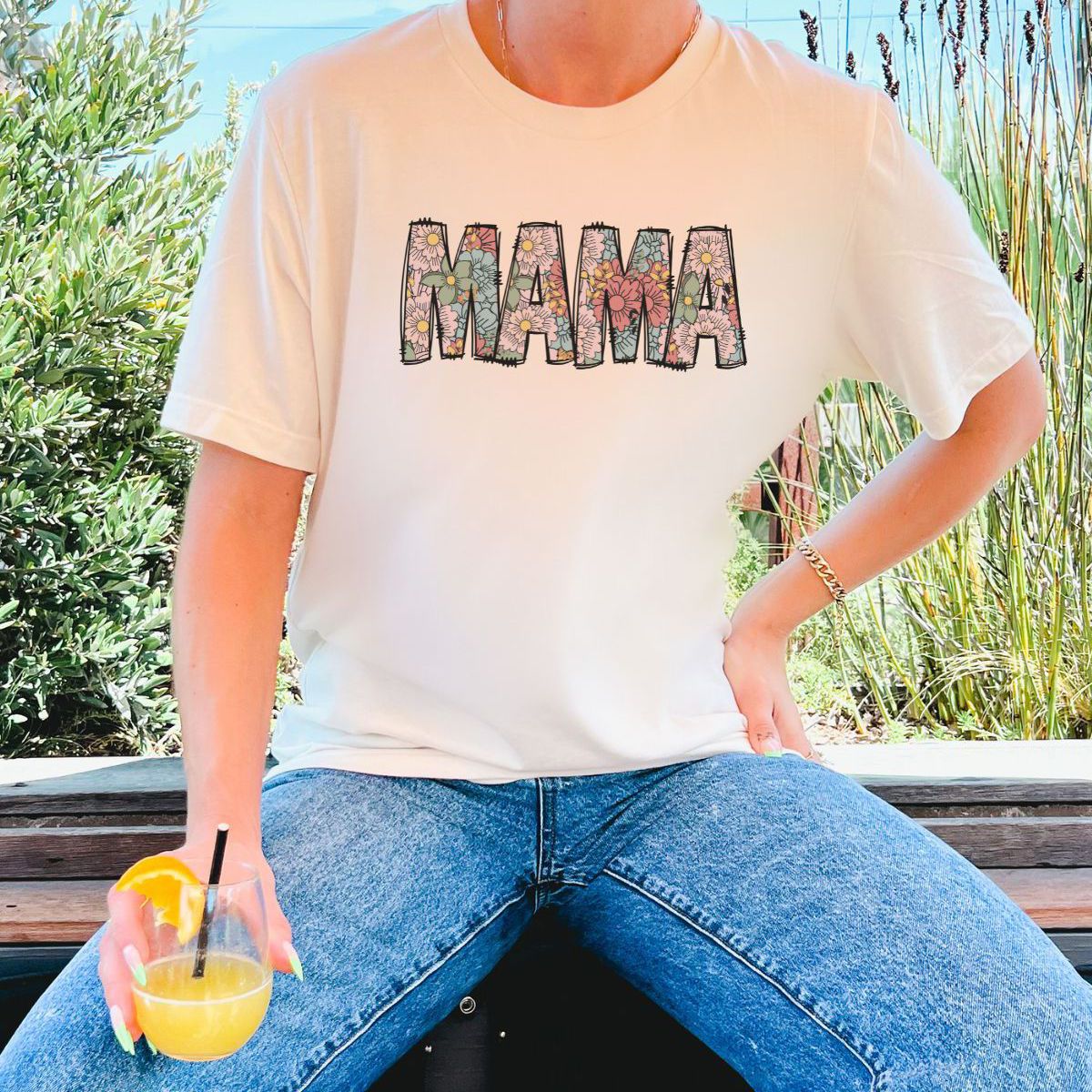 Mama Womens T-Shirt Spring