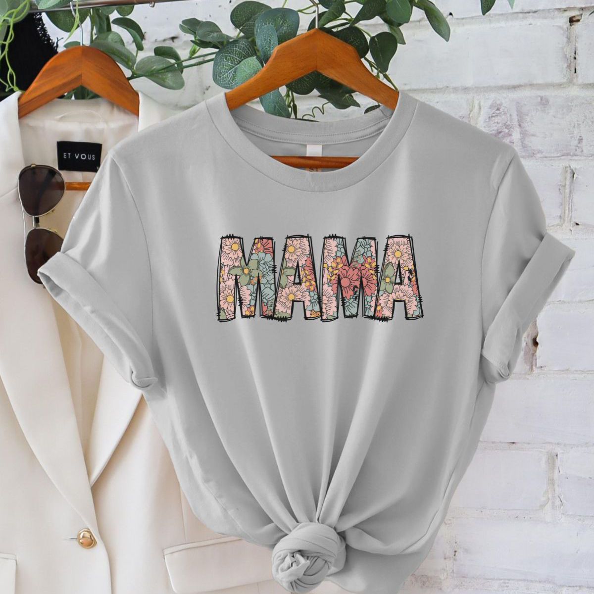 Mama Womens T-Shirt Spring