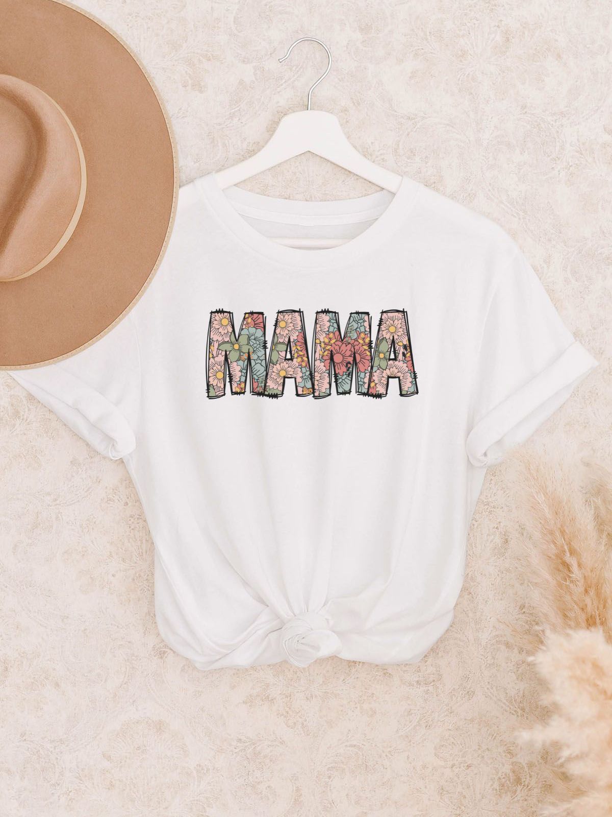 Mama Womens T-Shirt Spring