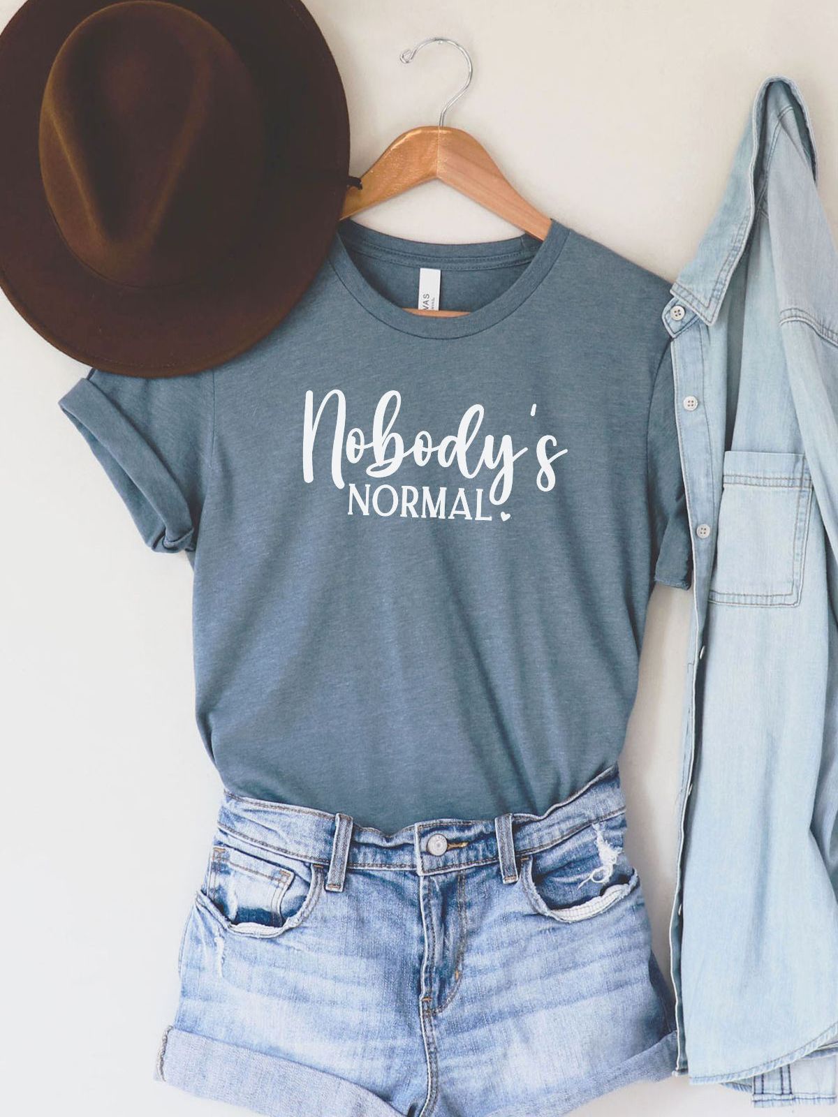Nobody's Normal Women's T-Shirt Casual