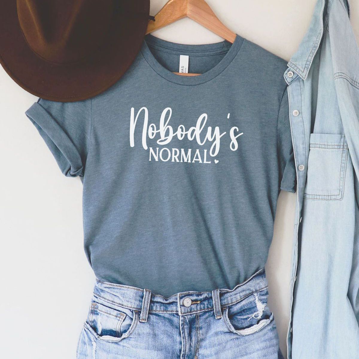 Nobody's Normal Women's T-Shirt Casual