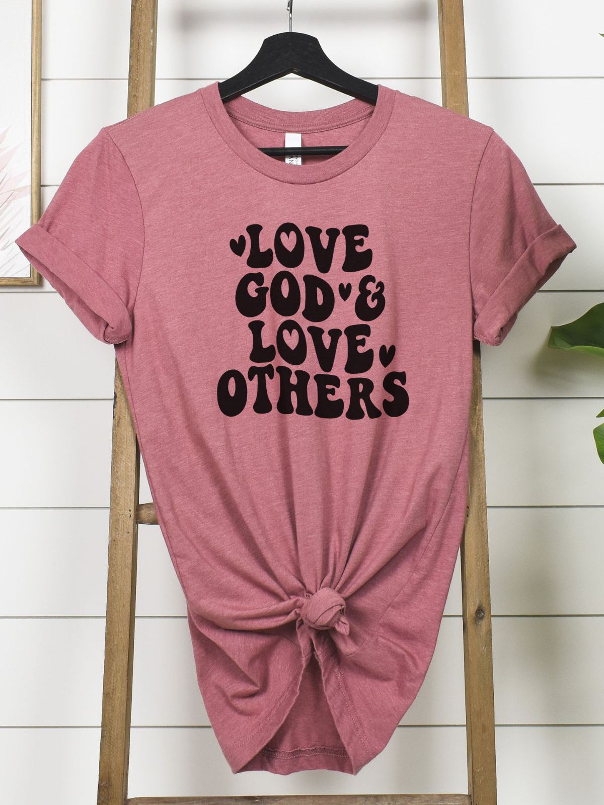 Love God Love Others Women's T-Shirt Casual