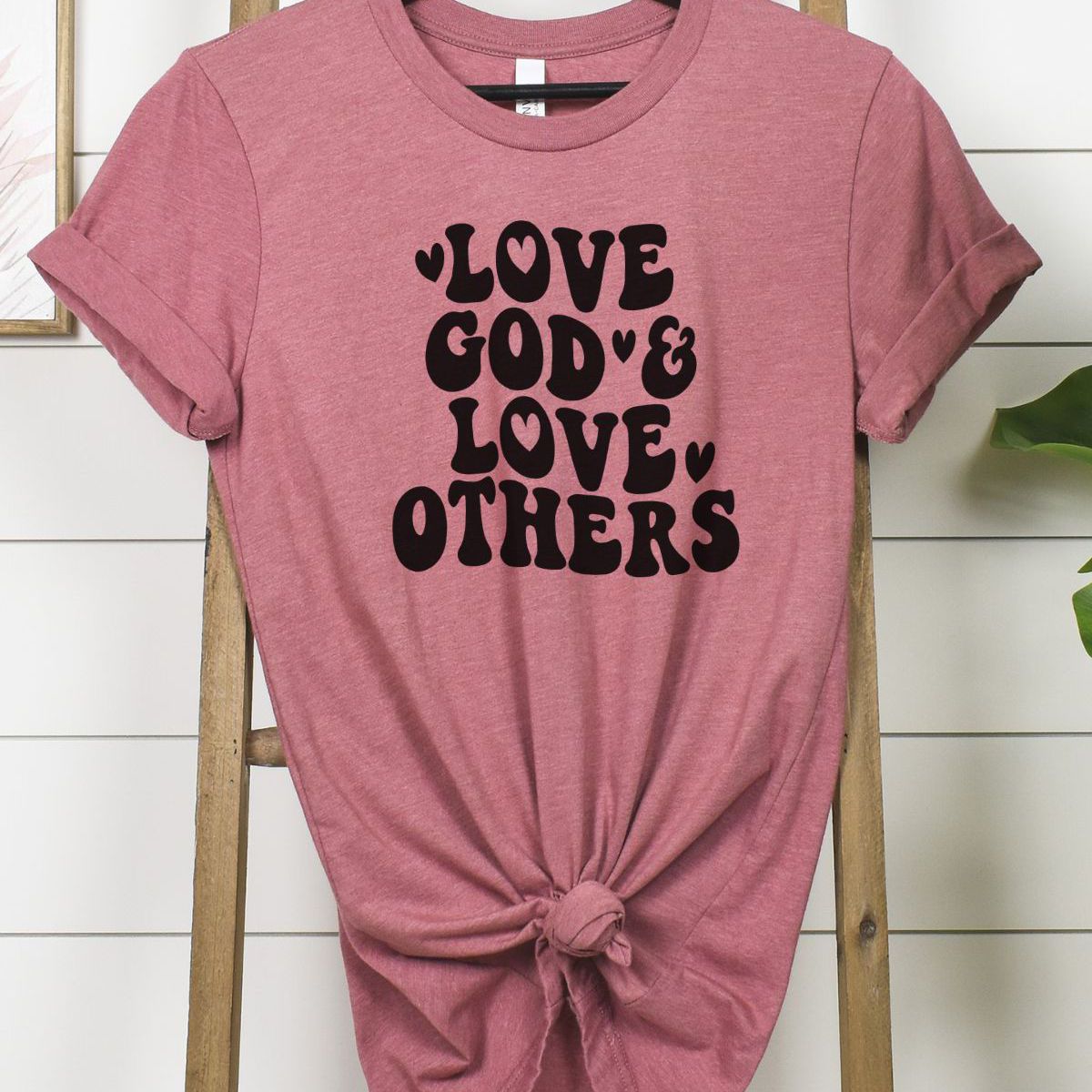 Love God Love Others Women's T-Shirt Casual