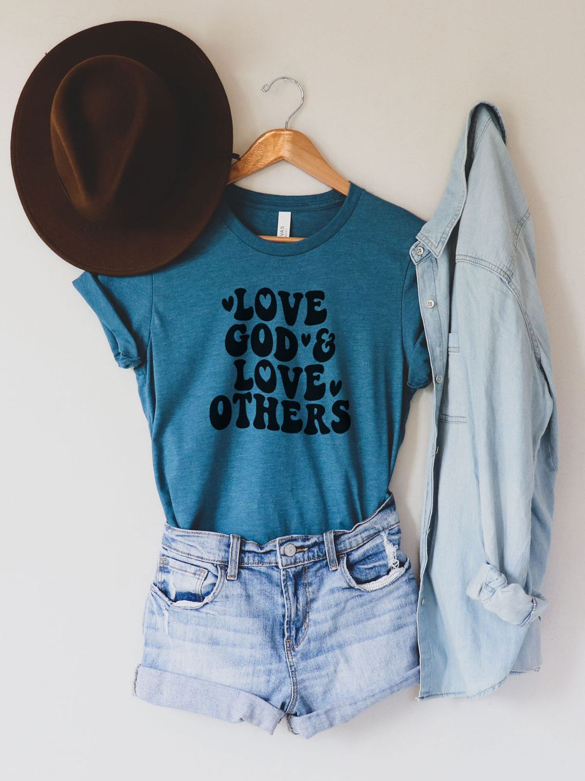 Love God Love Others Women's T-Shirt Casual