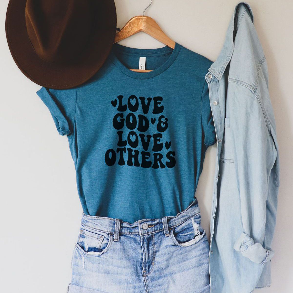 Love God Love Others Women's T-Shirt Casual