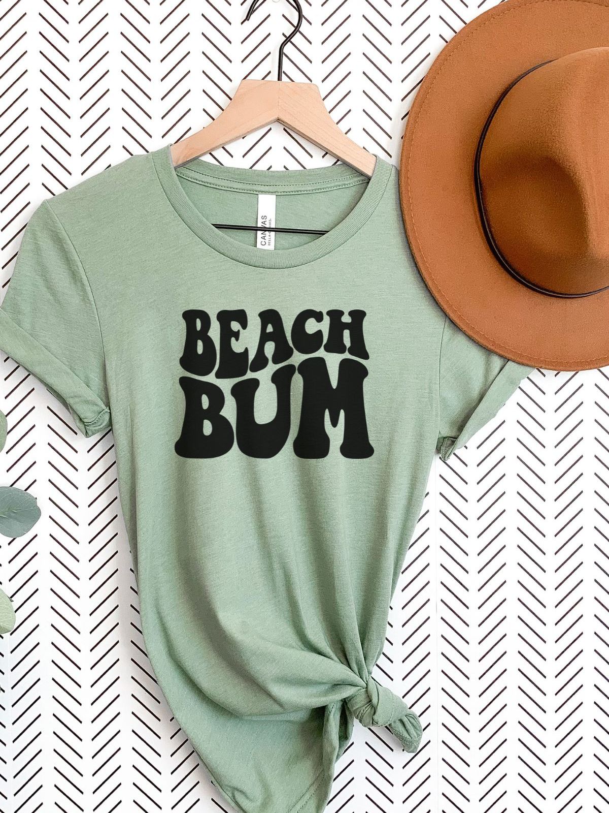 Beach Bum Womens T-Shirt Summer