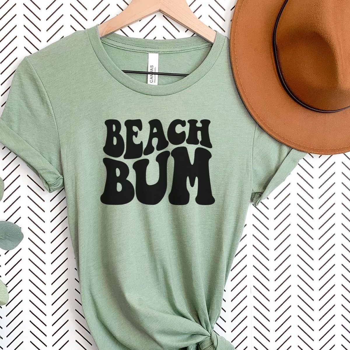 Beach Bum Womens T-Shirt Summer