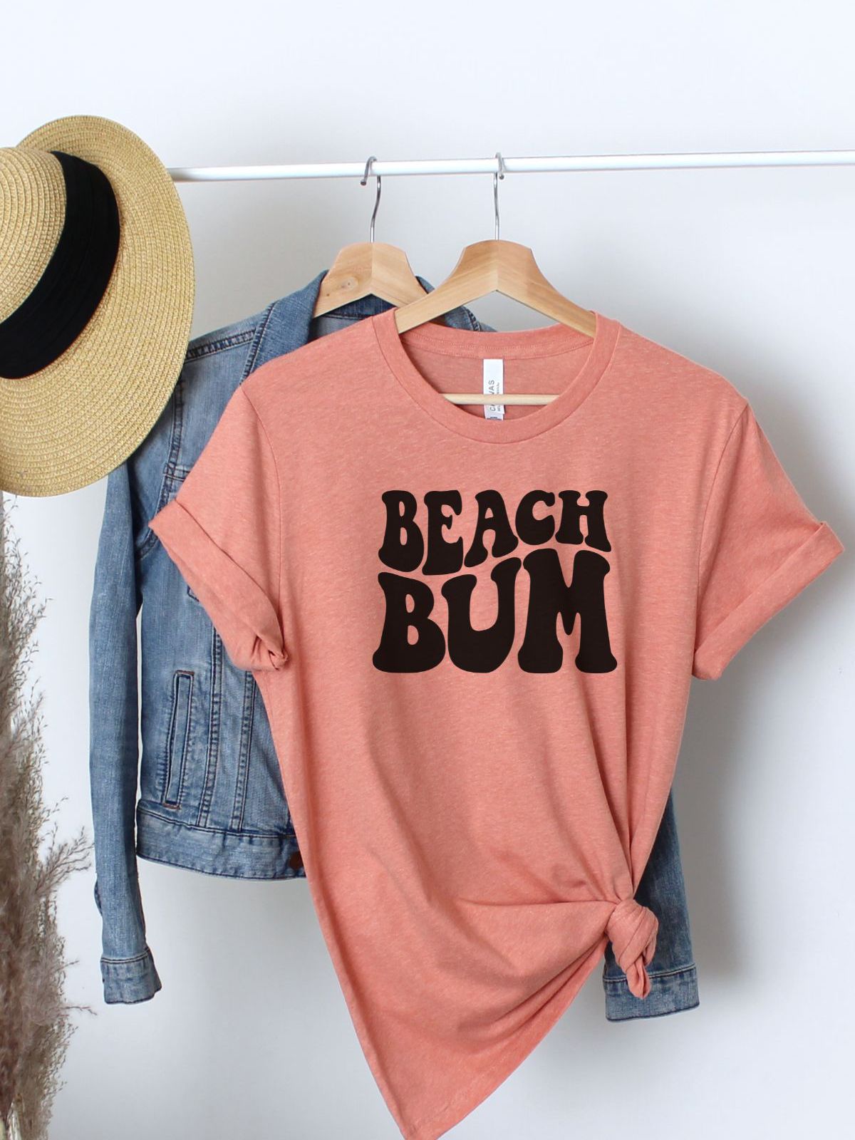 Beach Bum Womens T-Shirt Summer