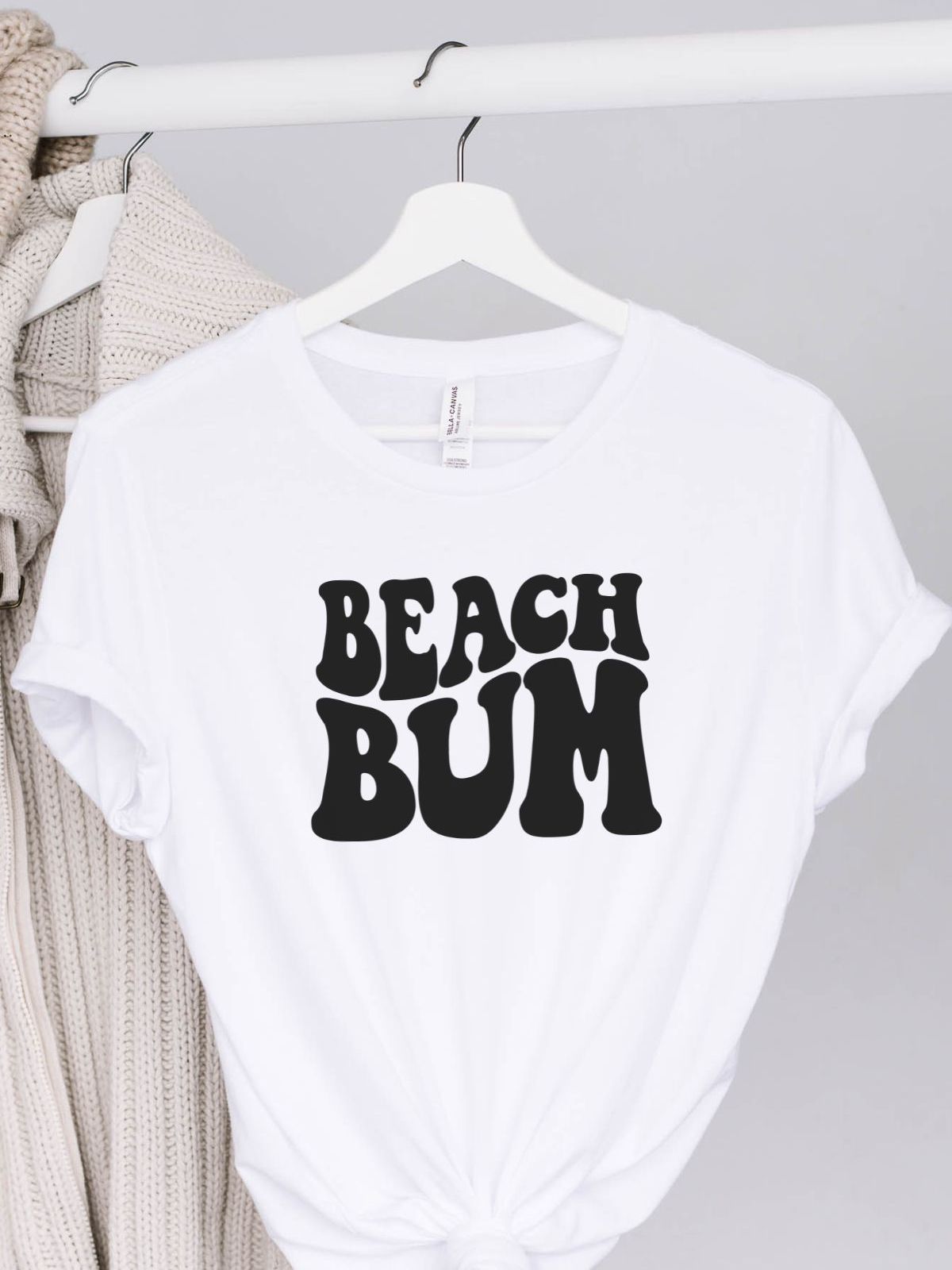 Beach Bum Womens T-Shirt Summer