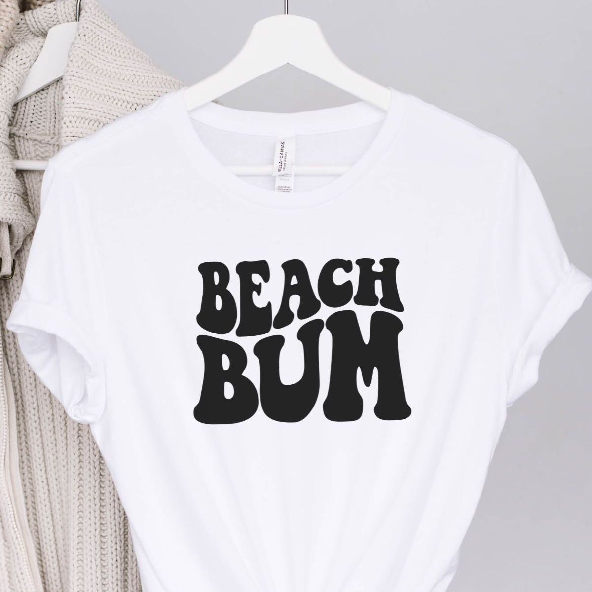 Beach Bum Womens T-Shirt Summer