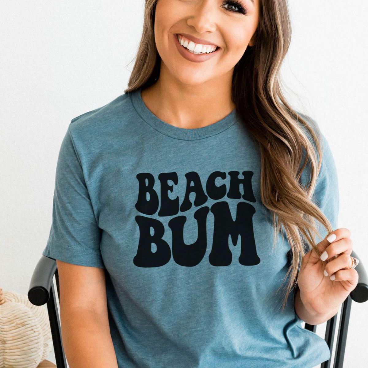 Beach Bum Womens T-Shirt Summer