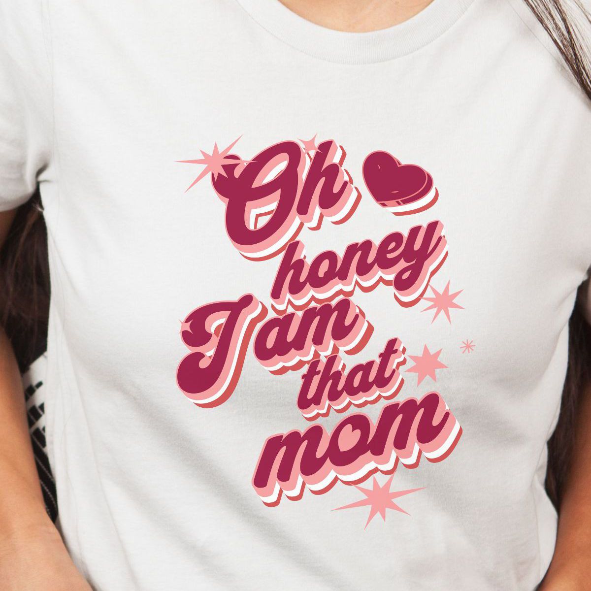Oh Honey Mom Womens Tee Casual