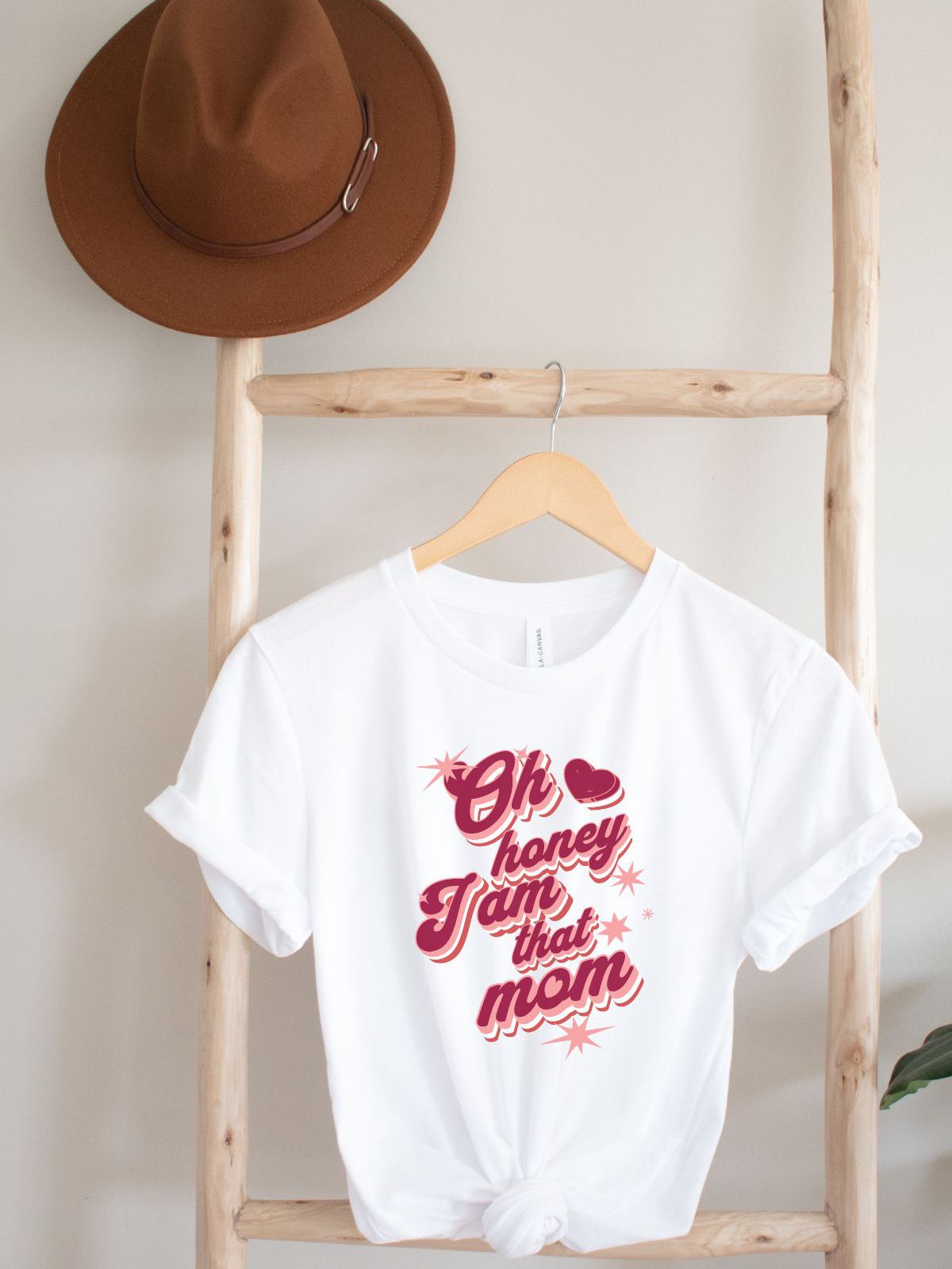Oh Honey Mom Womens Tee Casual