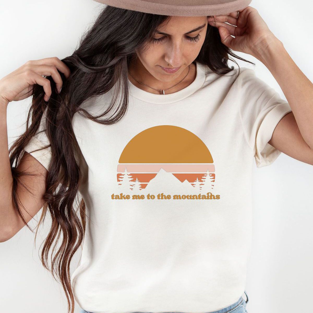 Take Me to the Mountains Women T-Shirt Summer