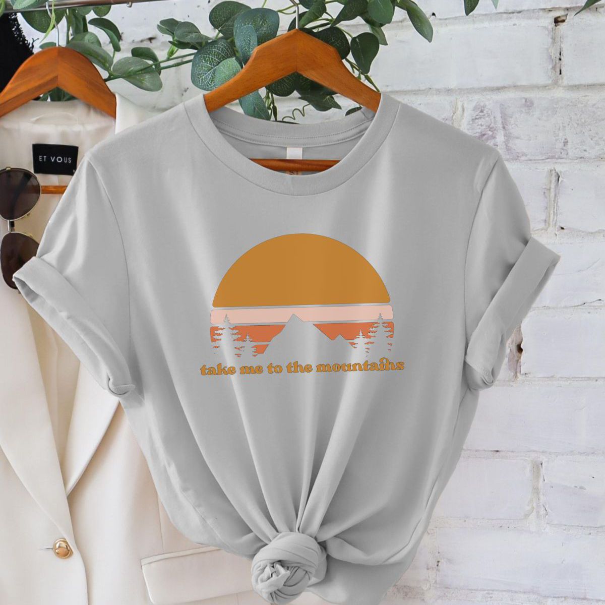Take Me to the Mountains Women T-Shirt Summer
