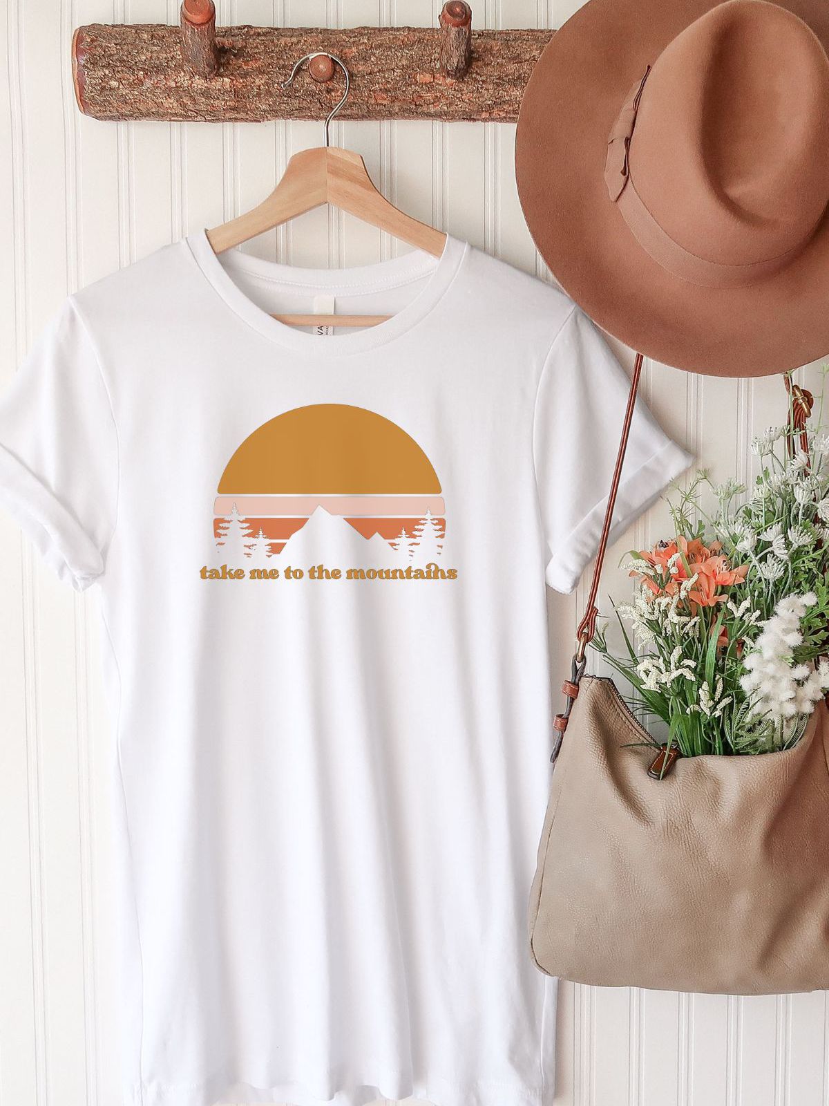 Take Me to the Mountains Women T-Shirt Summer