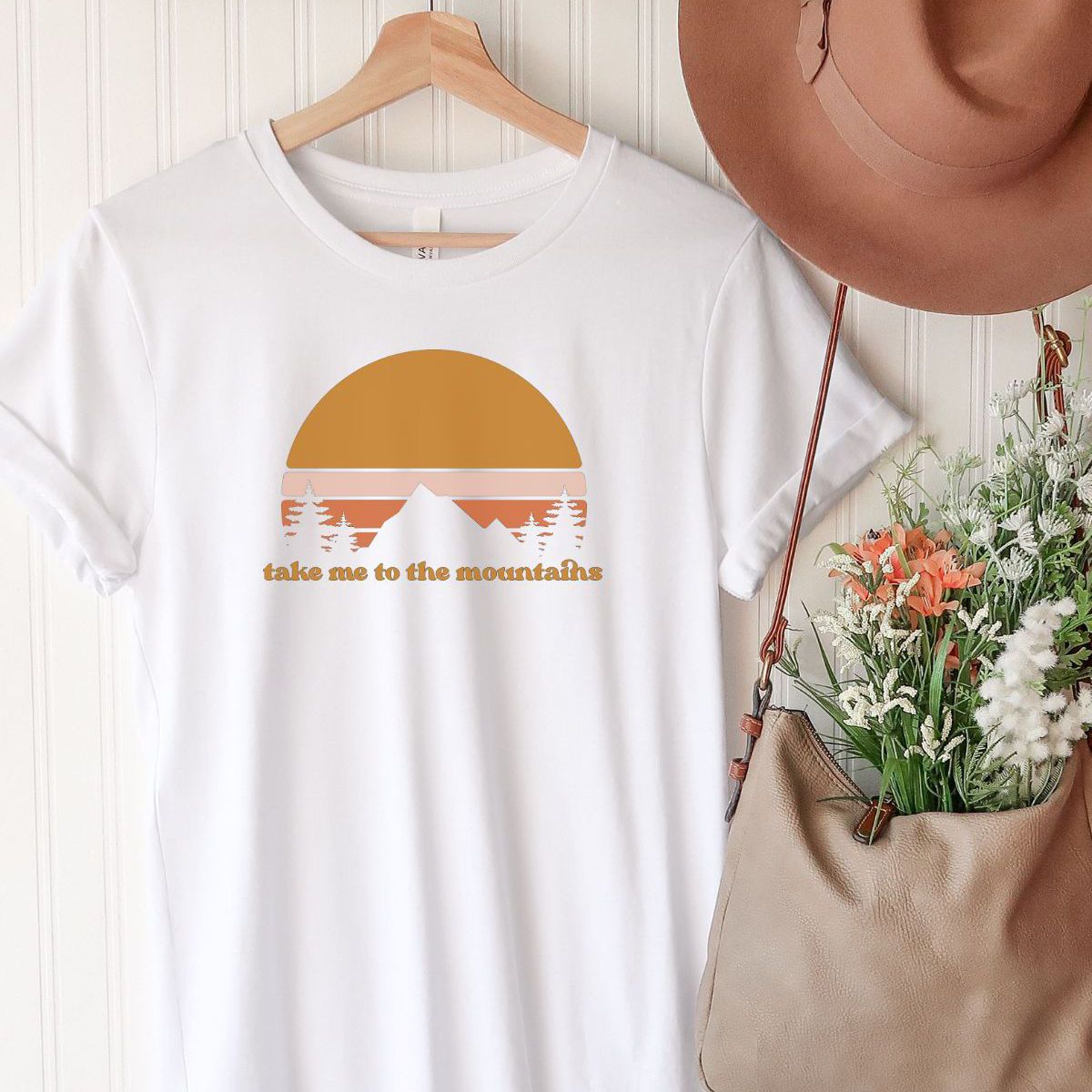 Take Me to the Mountains Women T-Shirt Summer