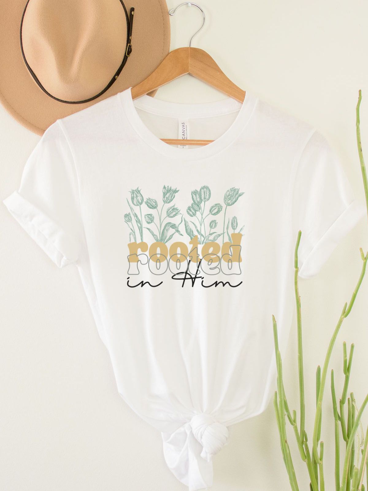 Rooted Women T-shirt Spring
