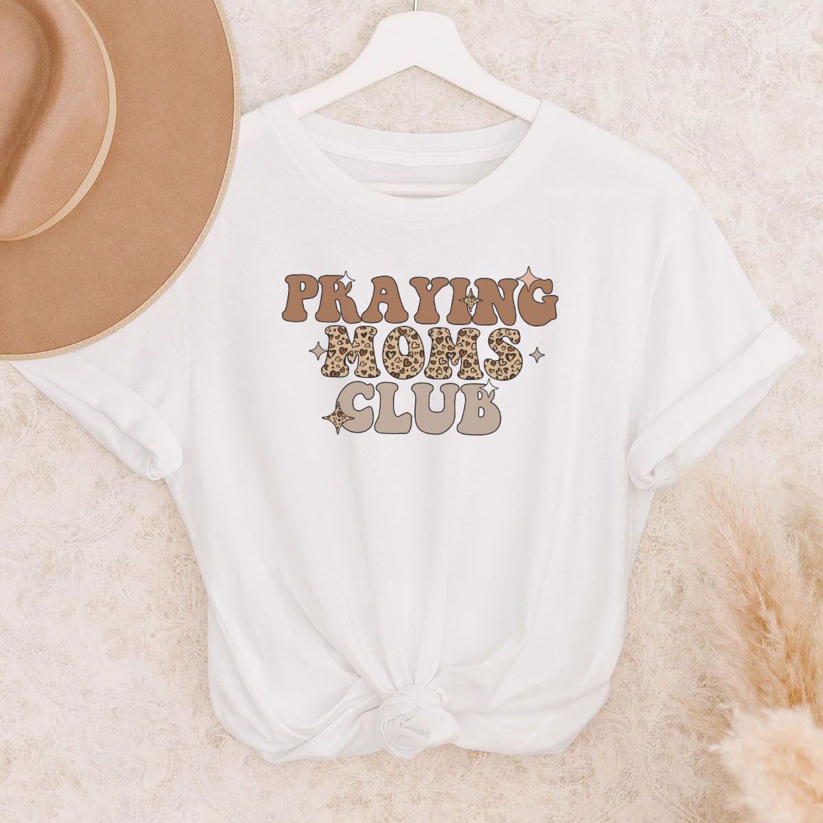 Praying Moms Club Womens T Shirt
