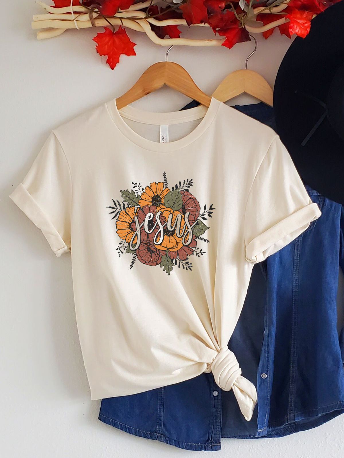 Jesus Women's T-Shirt Fall