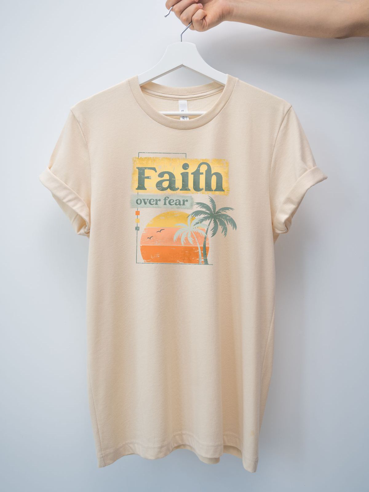 Faith Over Fear Women's T-Shirt Summer