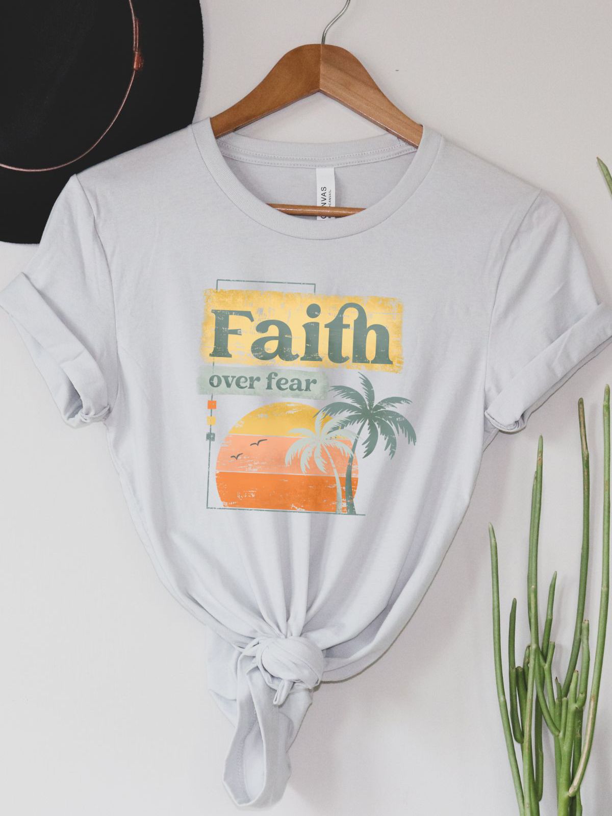 Faith Over Fear Women's T-Shirt Summer