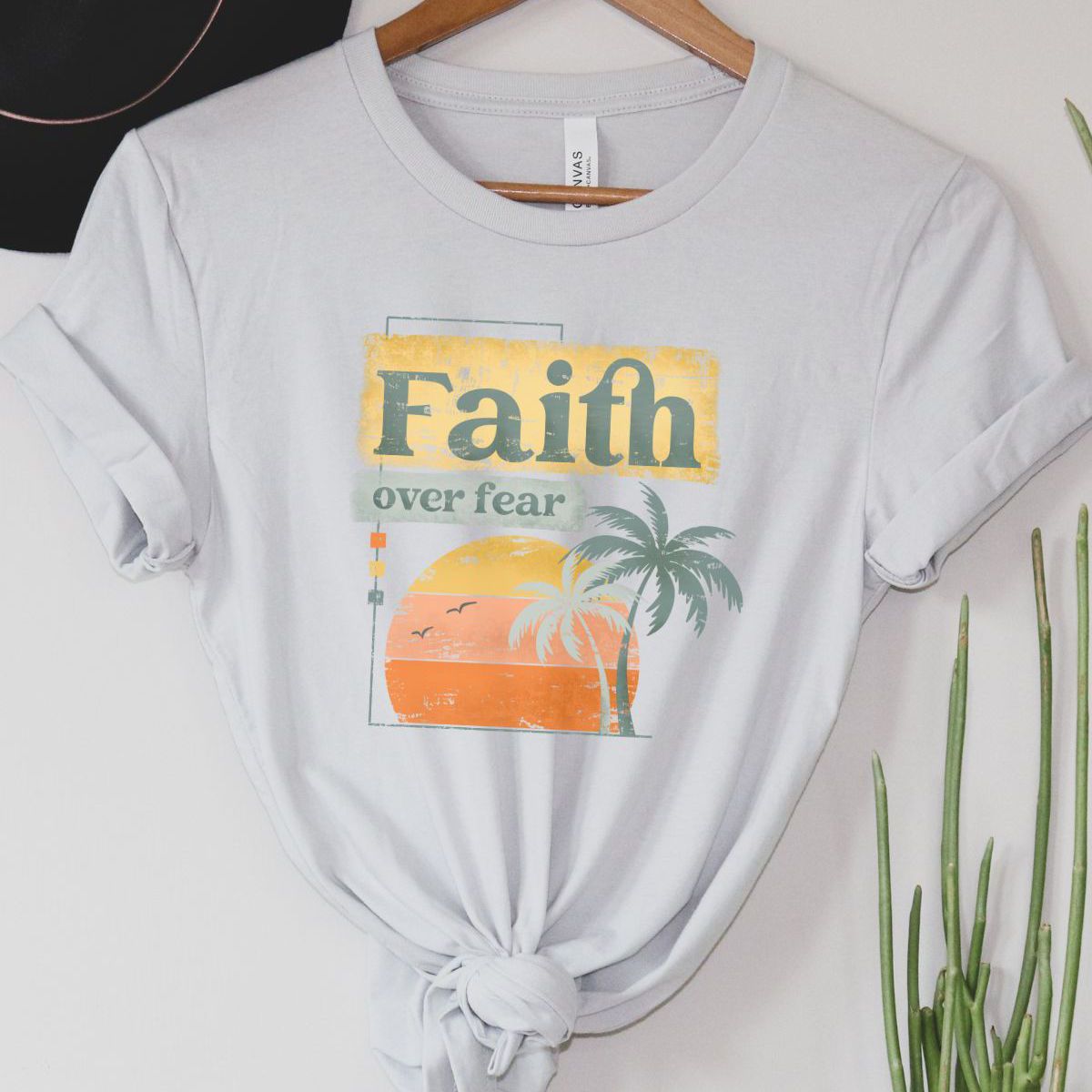 Faith Over Fear Women's T-Shirt Summer