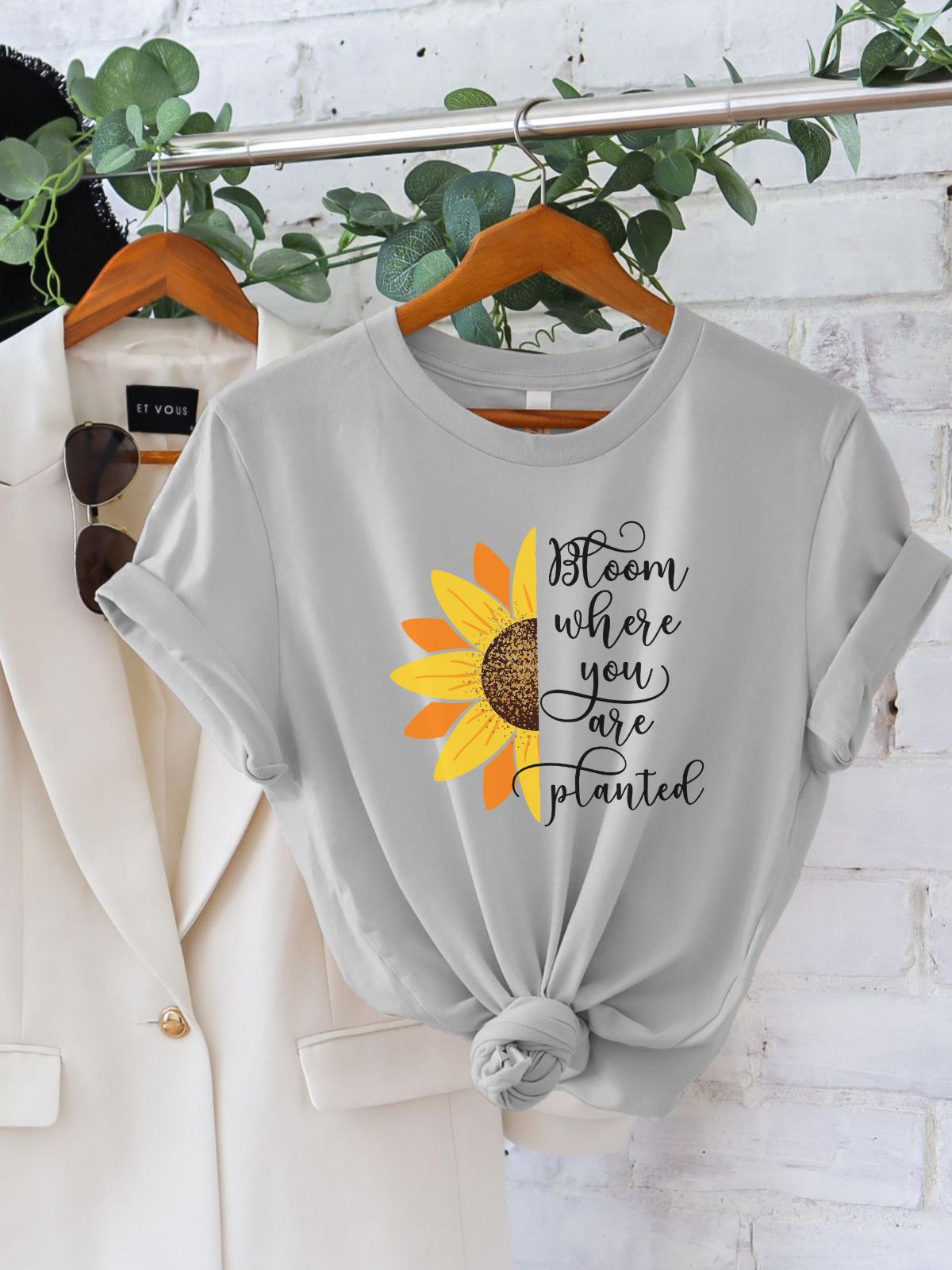 Sunflower Women Tshirt Spring