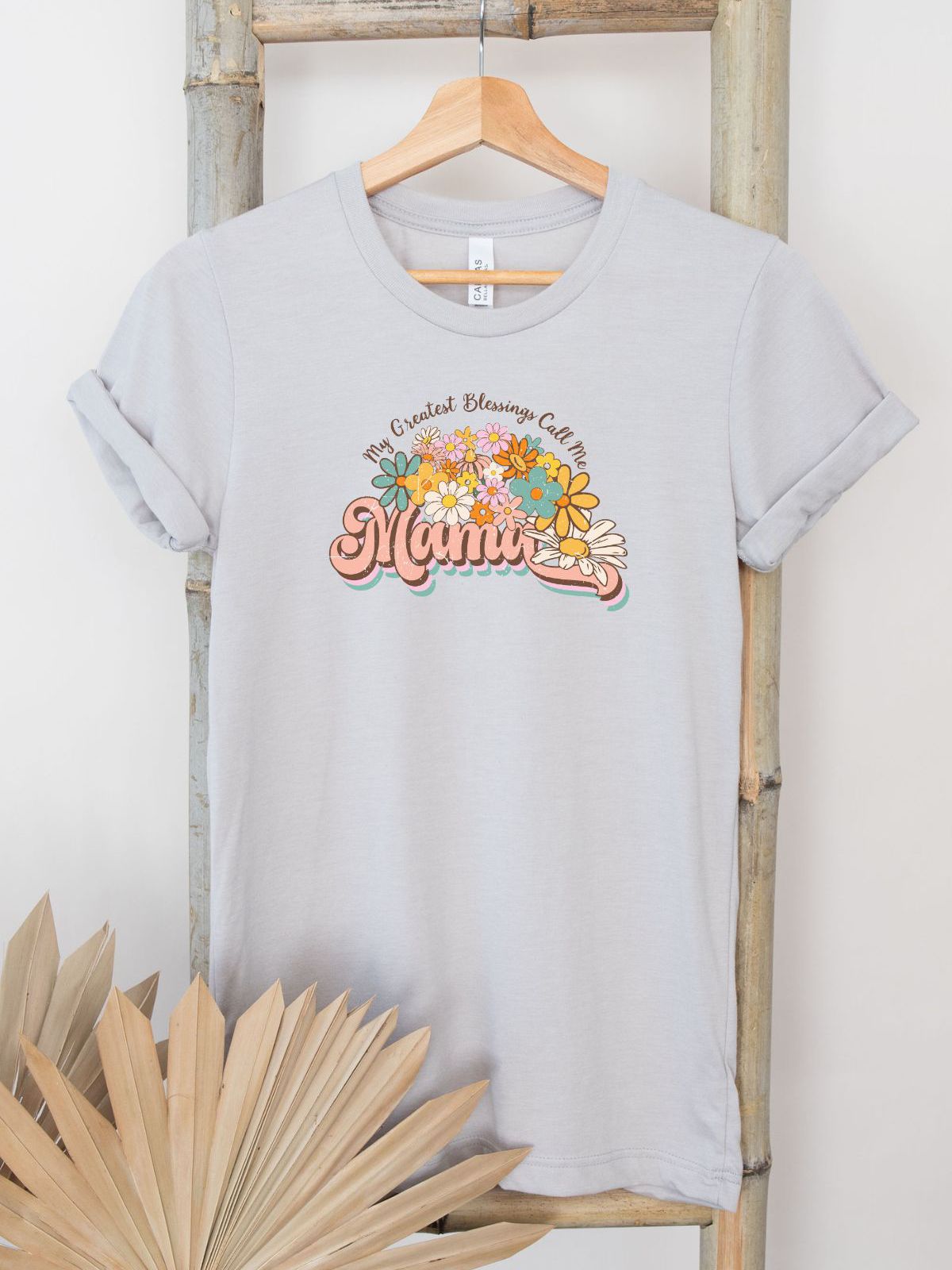Floral Mama Blessings Tee