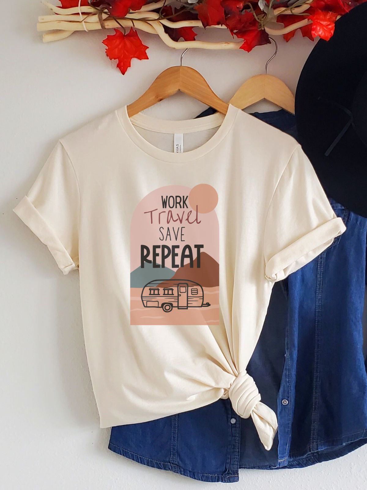Travel Women T-Shirt Camping