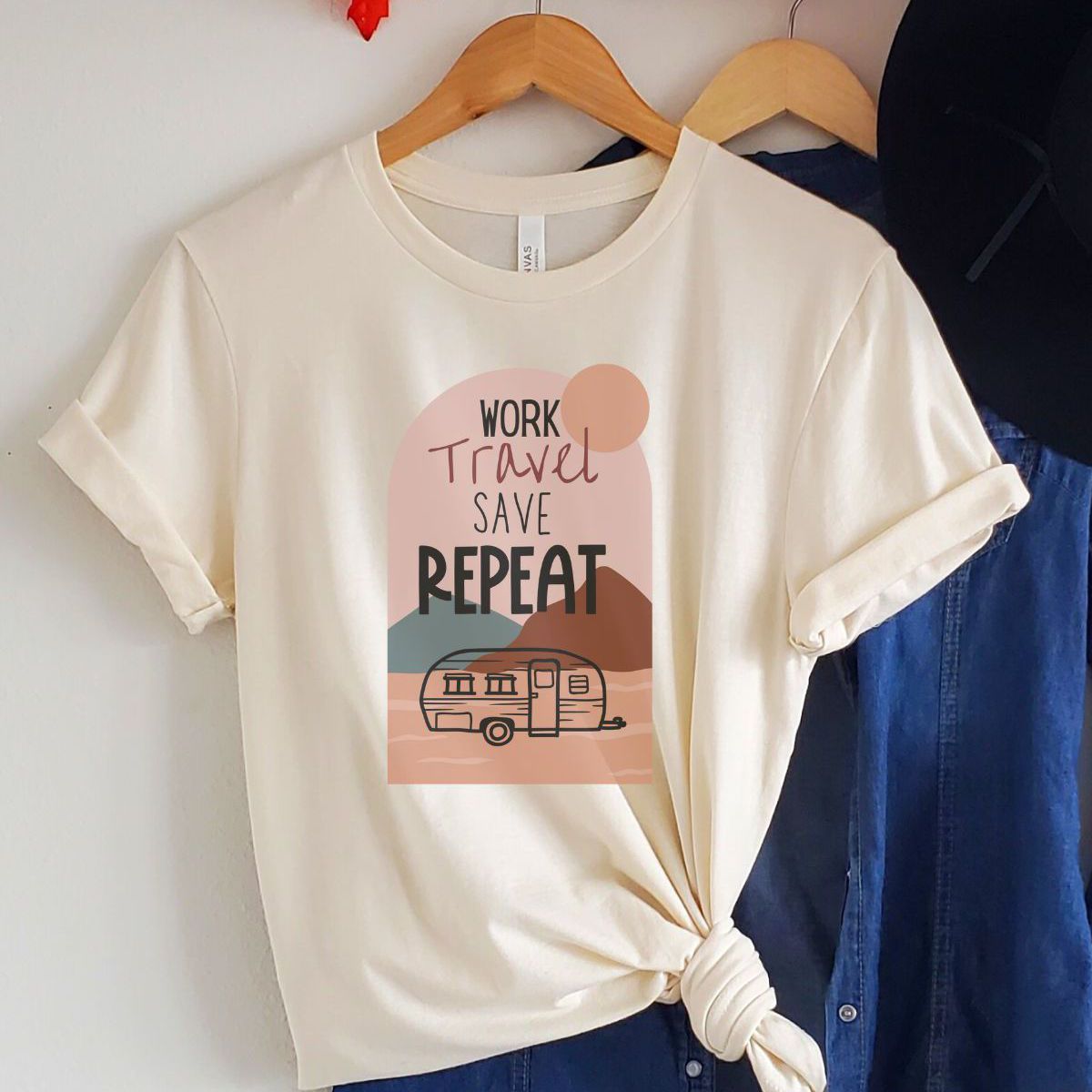 Travel Women T-Shirt Camping