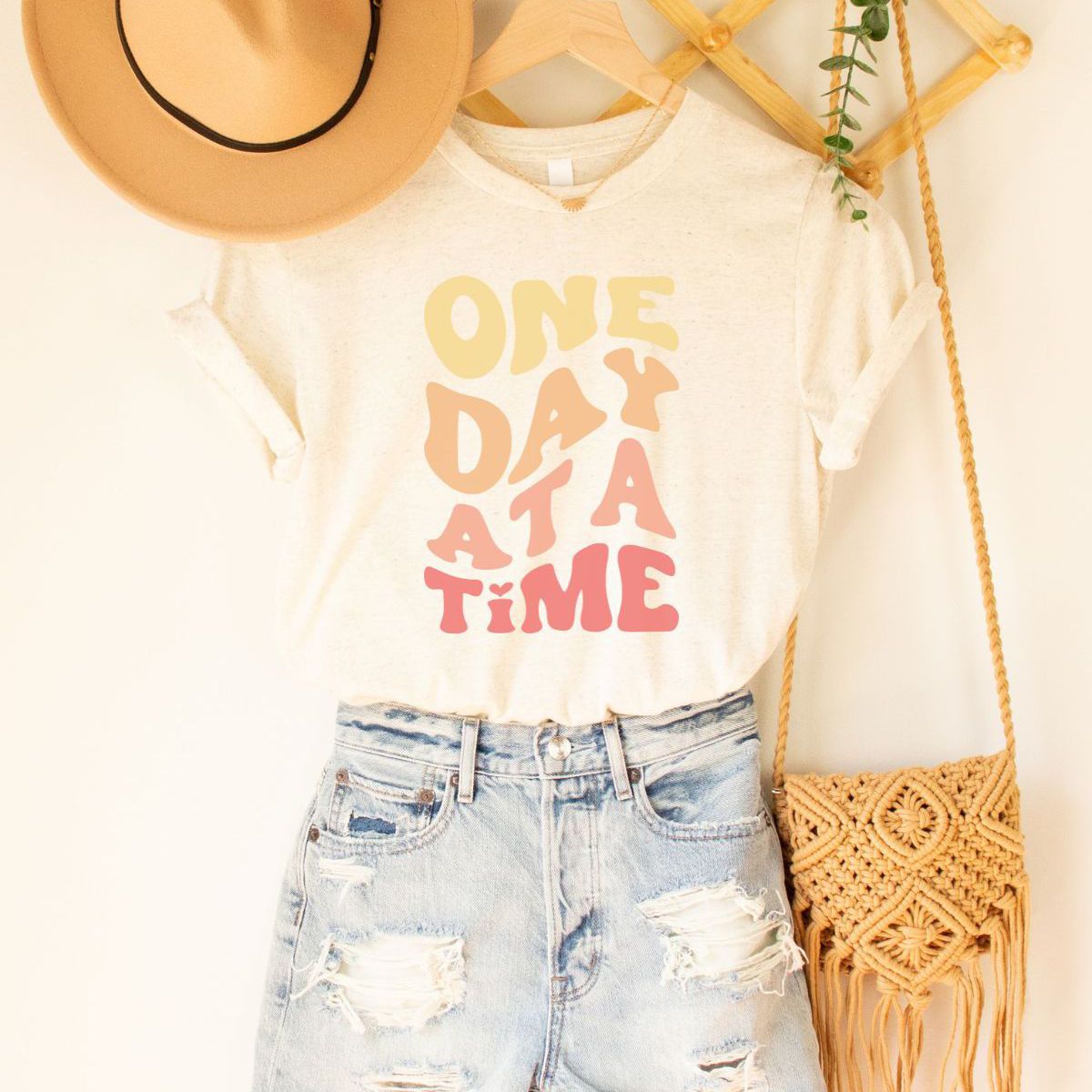 One Day At A Time Women's Tee Casual