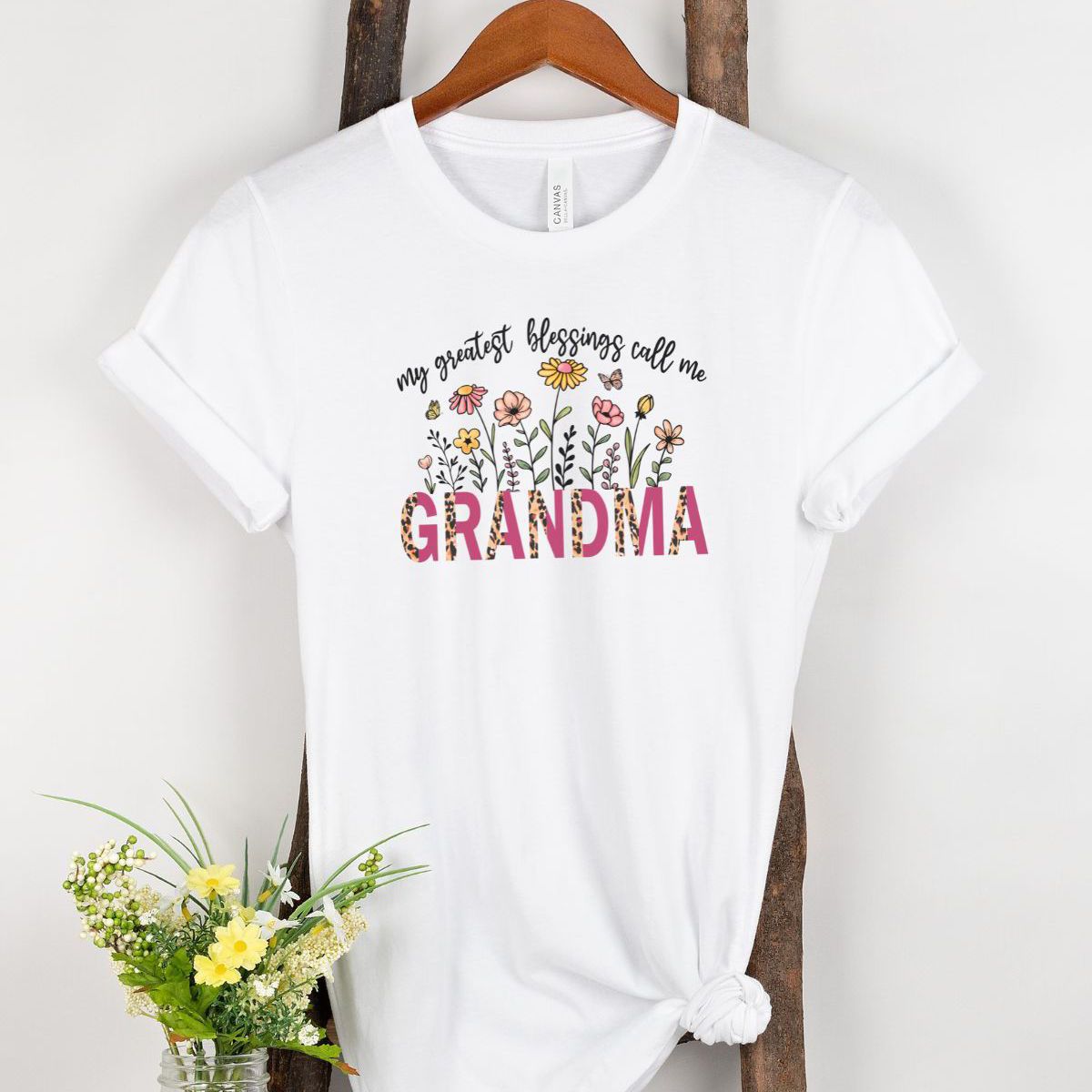 Grandma Floral Women's T-Shirt Everyday
