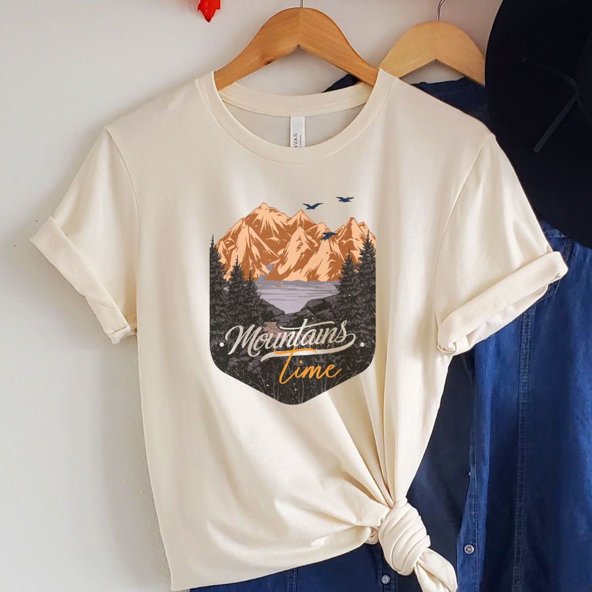 Mountains Time Women's T-Shirt Adventure