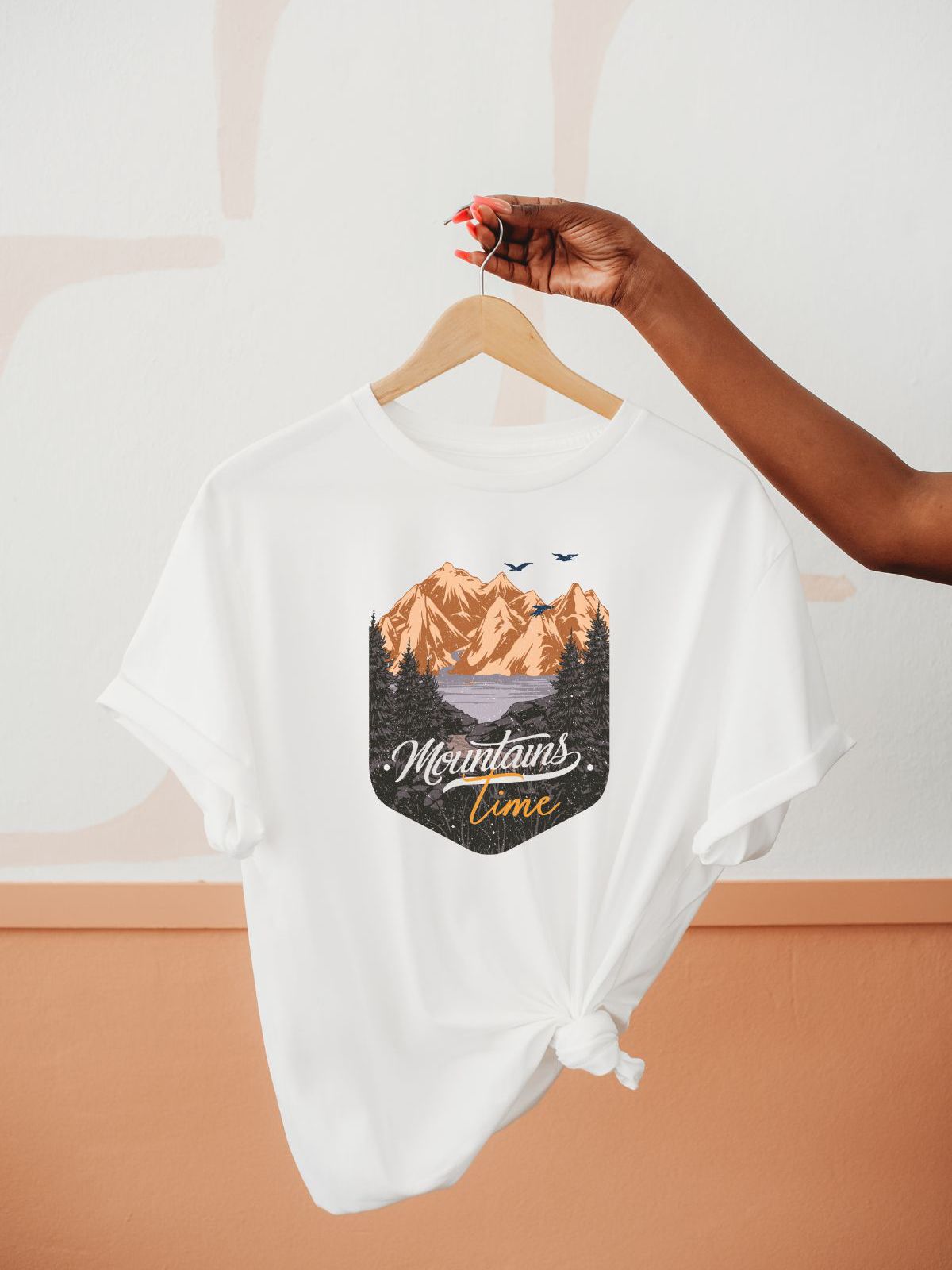 Mountains Time Women's T-Shirt Adventure